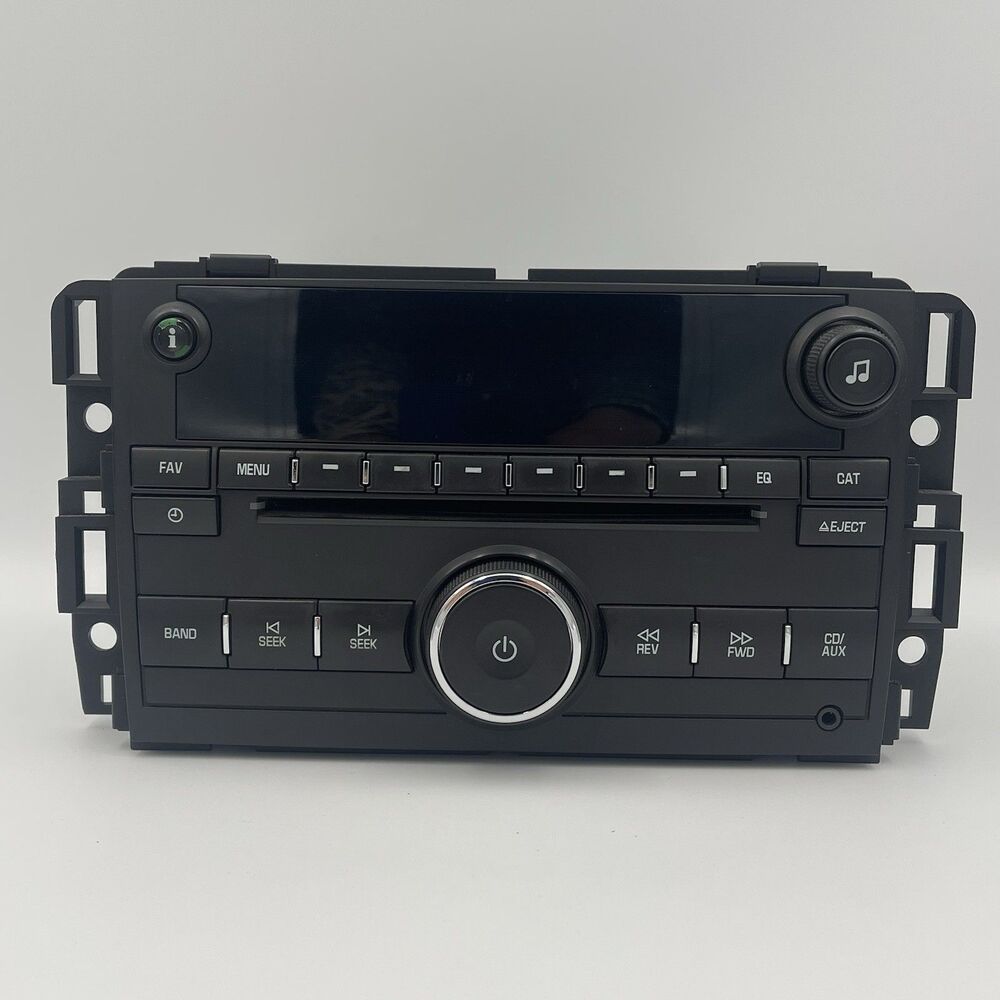 GM Sierra Silverado Tahoe Yukon Chevy 08-14 AM FM CD Radio Receiver 25974801